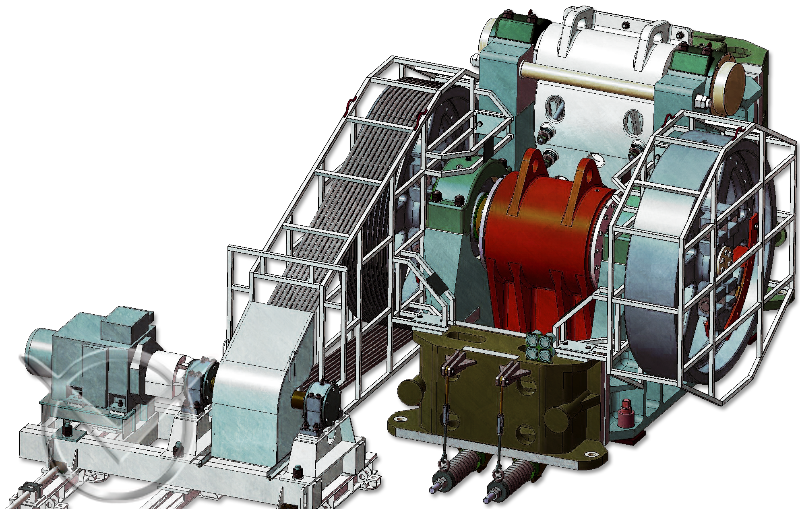 Щековая дробилка СМД 111.1Б